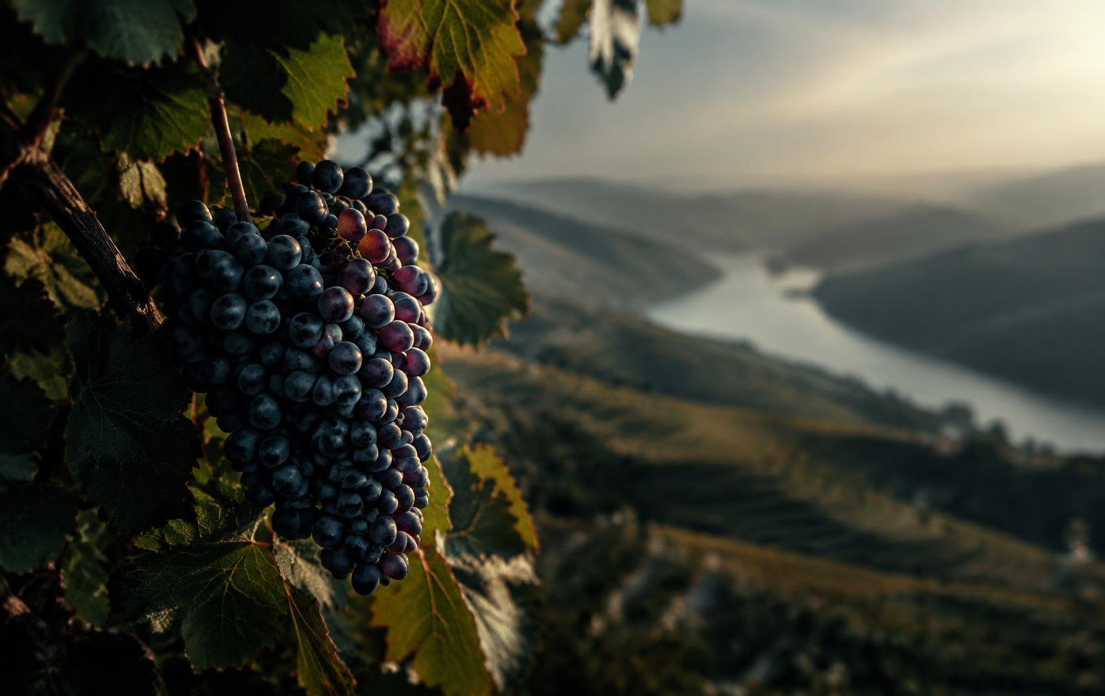 Touriga Franca grapes