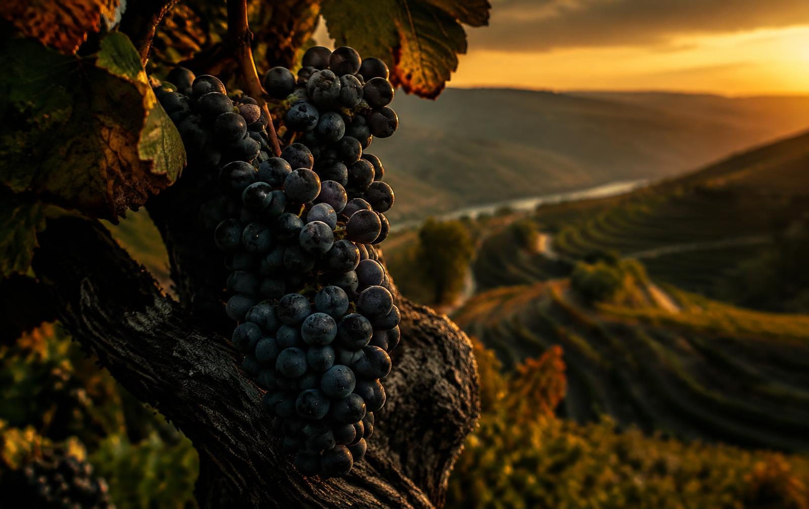 Touriga Nacional grapes